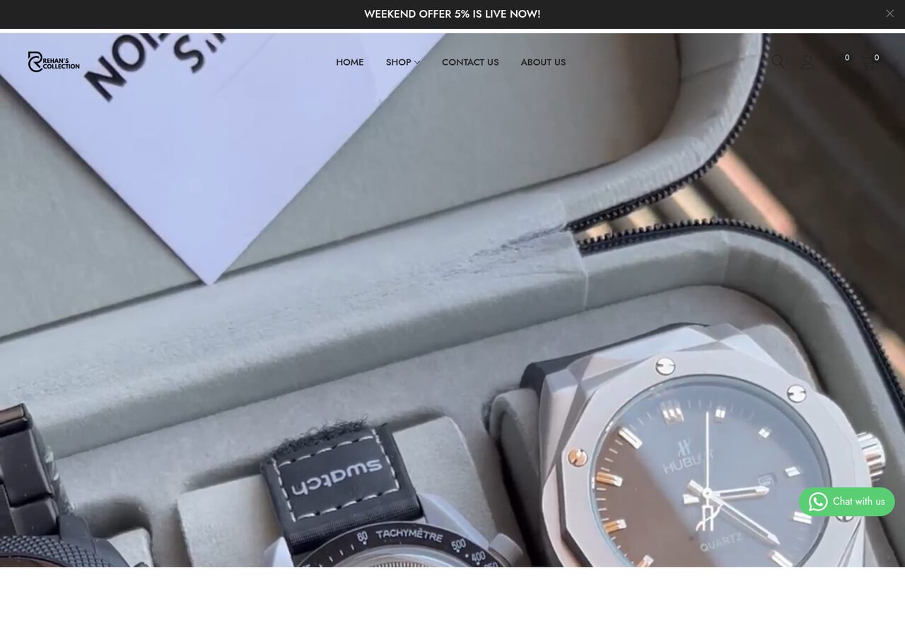 Collection by Rehan — A brand-led watch and eyewear store for Collection by Rehan