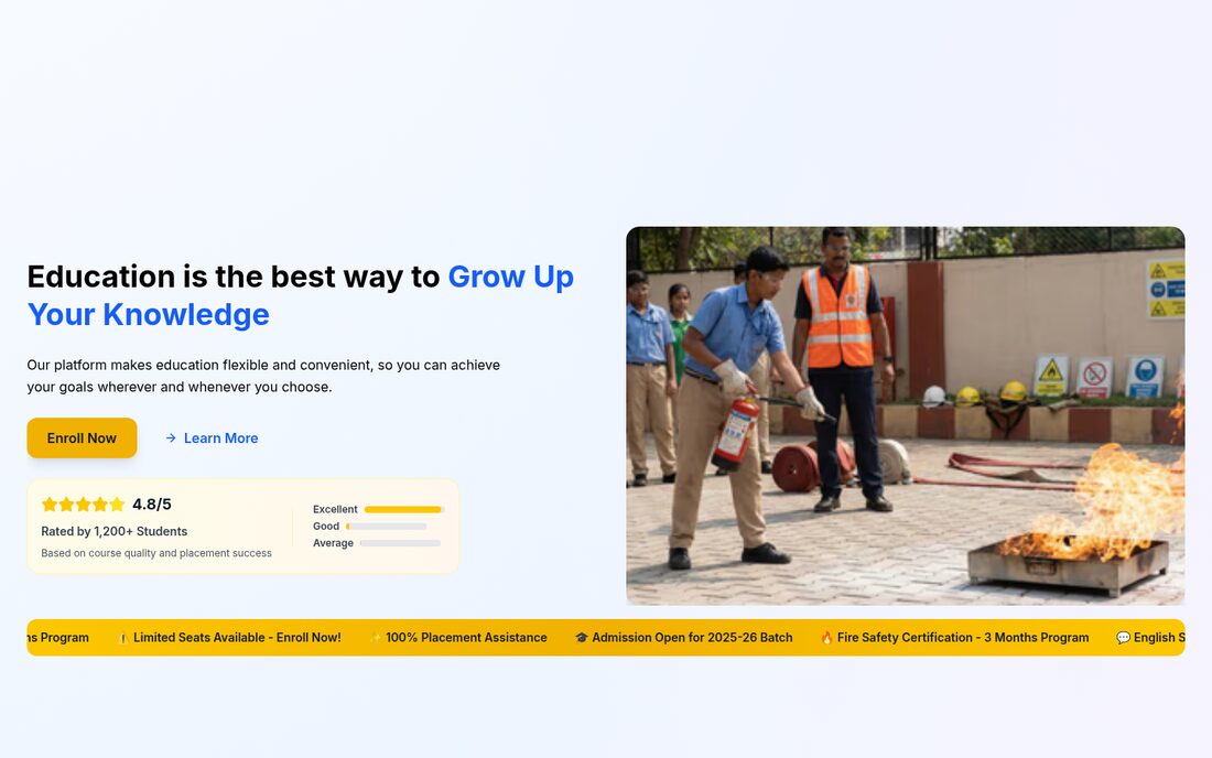 A course and admissions platform for MV Tech Education — screen 2
